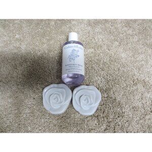 Crabtree & Evelyn Nantucket Briar Bath & Shower Gel 8.5 Fl Oz With Rose Shaped S